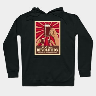 Overthrow the beerocracy Hoodie